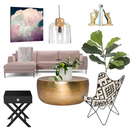 pink and homey Interior Design Mood Board by jenniferfl on Style Sourcebook