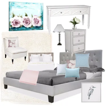Bedroom classic romantic style Interior Design Mood Board by Paula18 on Style Sourcebook