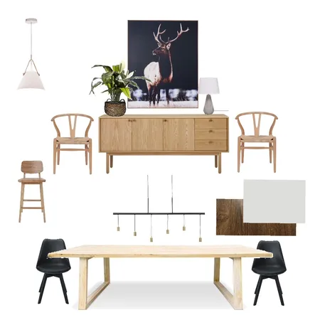 Dining Room Interior Design Mood Board by lwy.amanda on Style Sourcebook