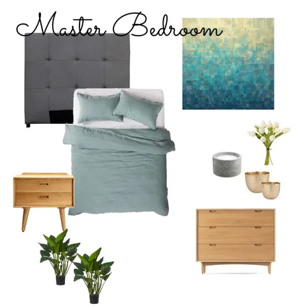 Master Bedroom Interior Design Mood Board by bridgetp on Style Sourcebook