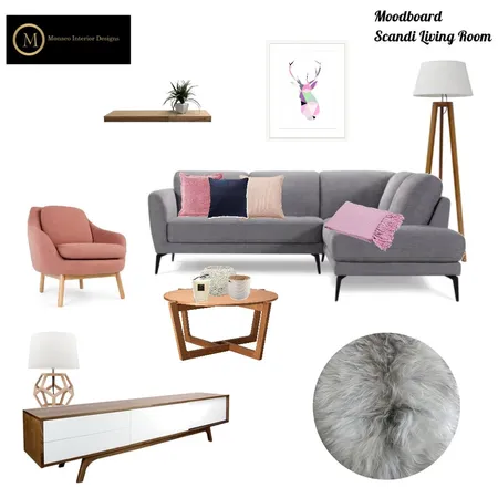 Scandi Living Room Interior Design Mood Board by Elisha on Style Sourcebook
