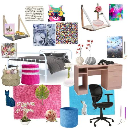 Lily's room Interior Design Mood Board by TanyaG on Style Sourcebook