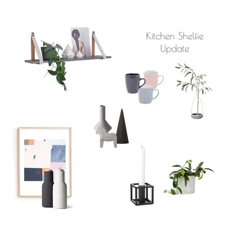 Kitchen shelfie update Interior Design Mood Board by LizPryce on Style Sourcebook