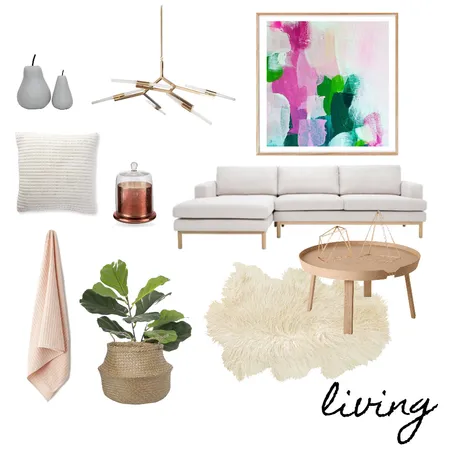 Living Interior Design Mood Board by Rebecca Kurka on Style Sourcebook