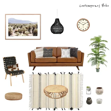Contemporary Tribal Interior Design Mood Board by meganabbott.creative on Style Sourcebook