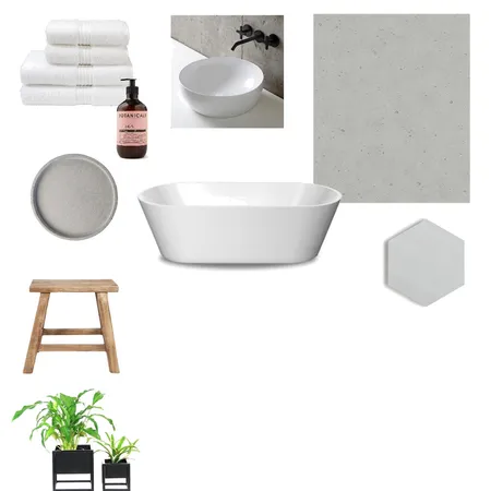 Bathroom Interior Design Mood Board by Rebecca Kurka on Style Sourcebook