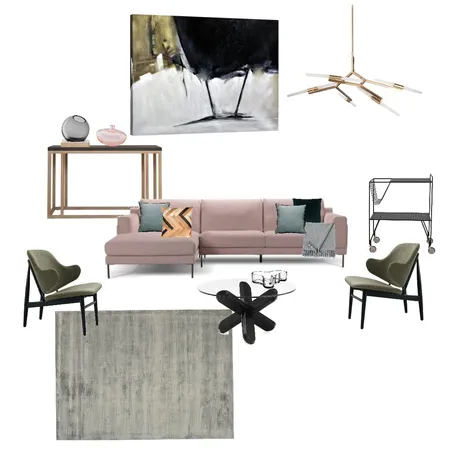 Living Room Interior Design Mood Board by MM on Style Sourcebook