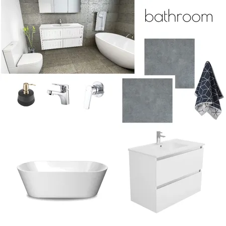 Bathroom 1 Interior Design Mood Board by Flair Interiors on Style Sourcebook