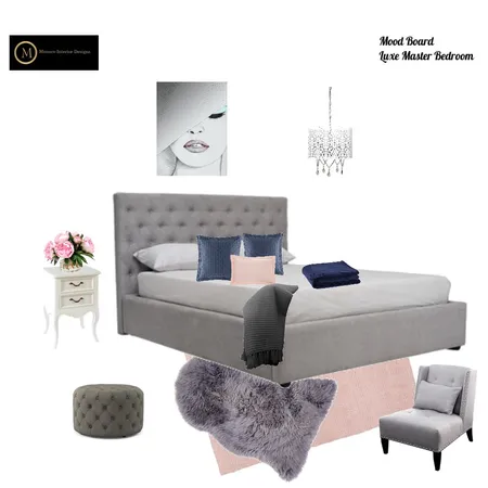 Luxe Master Bedroom Interior Design Mood Board by Elisha on Style Sourcebook