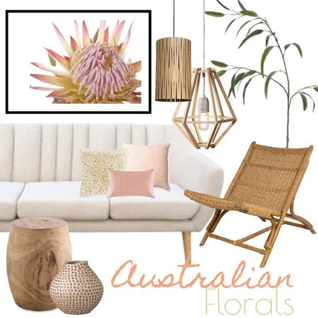 Australian Floral Interior Design Mood Board by Silvergrove Homewares on Style Sourcebook