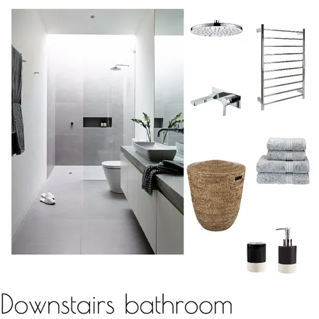 Downstairs bathroom Interior Design Mood Board by howsonh on Style Sourcebook