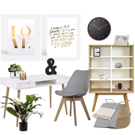 scandi study Interior Design Mood Board by Kirsty on Style Sourcebook