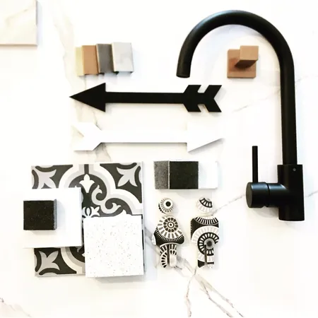 Bathroom - Flat Lay Inspiration Interior Design Mood Board by Galit &amp; Leah Just in place on Style Sourcebook