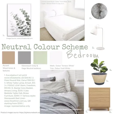 bed2 Interior Design Mood Board by girlwholovesinteriors on Style Sourcebook