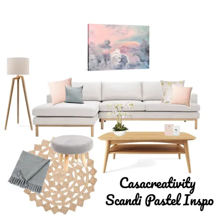 Scandi Pastel Inspo Interior Design Mood Board by Casacreativity on Style Sourcebook