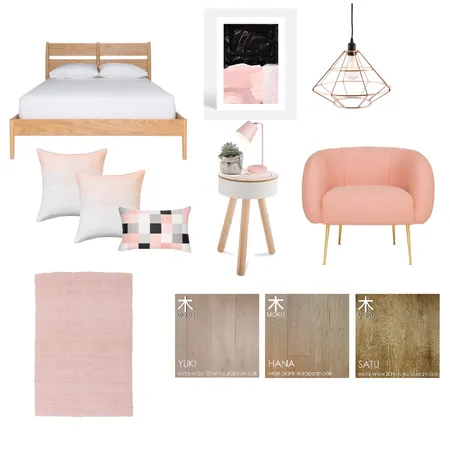 Pastel Bedroom Interior Design Mood Board by renovatormate on Style Sourcebook