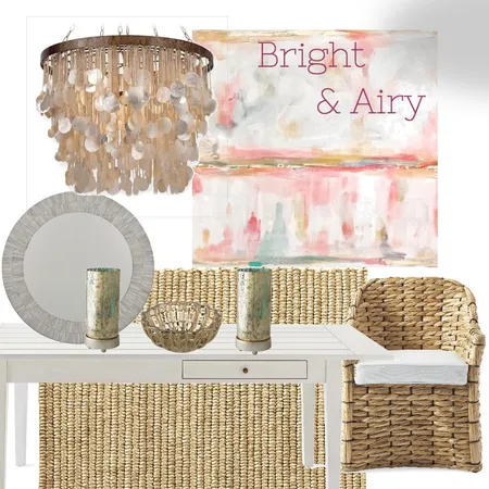 Bright and Airy Coastal Interior Design Mood Board by blondehallelujah on Style Sourcebook