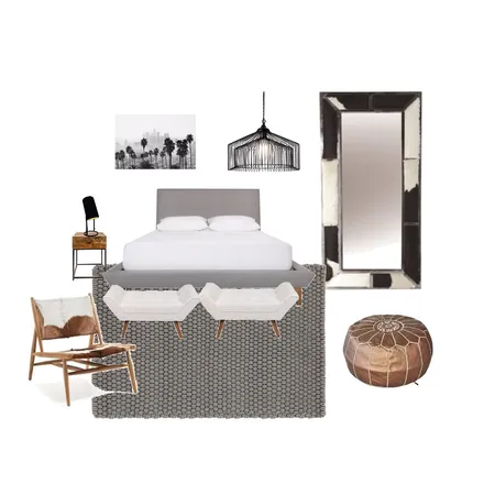 Eclectic style bedroom Interior Design Mood Board by Myhub on Style Sourcebook