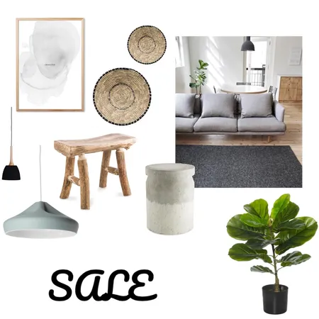 Neutral Living Interior Design Mood Board by fields_of_emme on Style Sourcebook