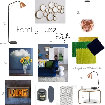 Family Luxe Style Interior Design Mood Board by NatashaLade on Style Sourcebook