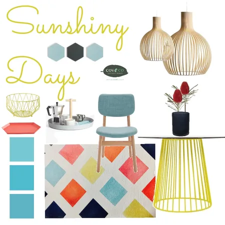 Sunshiny Days Interior Design Mood Board by Coveco Interior Design on Style Sourcebook
