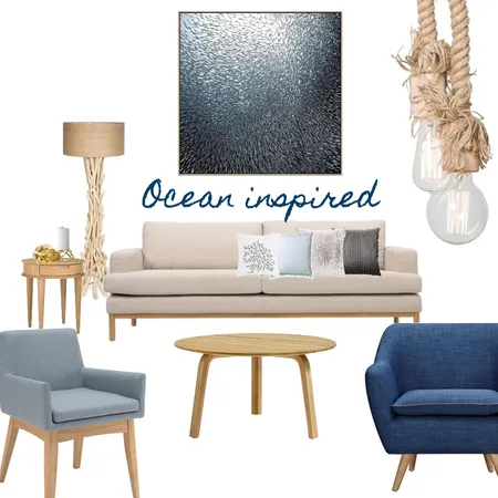 Ocean Inspired Interior Design Mood Board by Silvergrove Homewares on Style Sourcebook