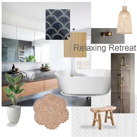 Relaxing Retreat 2 Interior Design Mood Board by Nook on Style Sourcebook