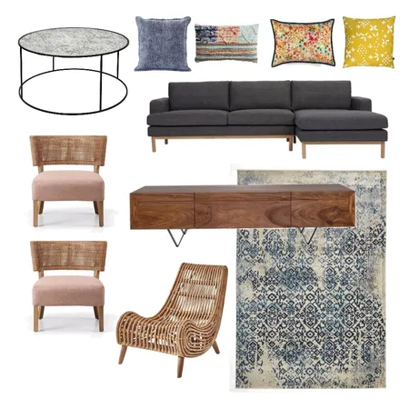 Living Room Interior Design Mood Board by LucyLu on Style Sourcebook