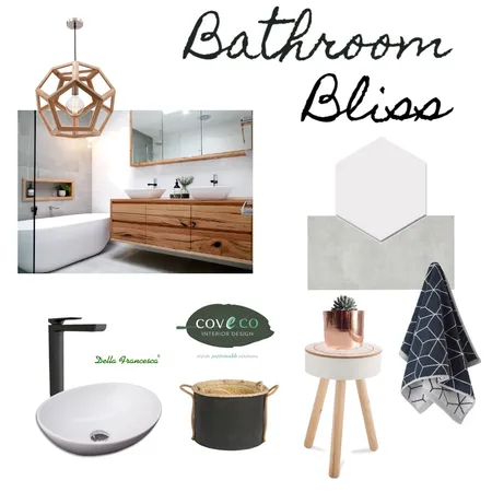 Bathroom Bliss Interior Design Mood Board by Coveco Interior Design on Style Sourcebook