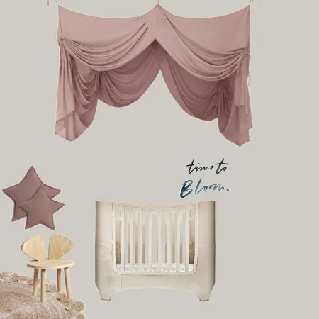 Dusty Rose's Nursery Interior Design Mood Board by Zephyr + Stone on Style Sourcebook