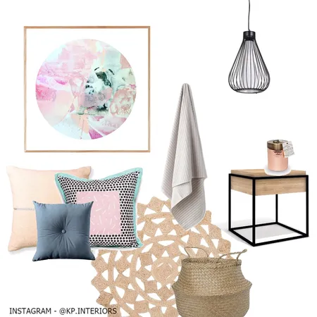 Pink Interior Design Mood Board by Kirsty on Style Sourcebook