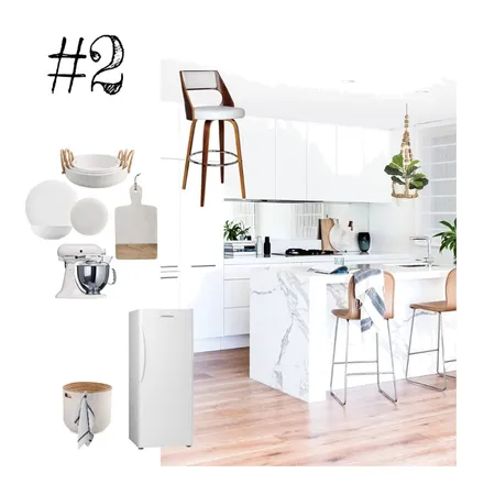 White Kitchen Interior Design Mood Board by sneakersandsoul on Style Sourcebook