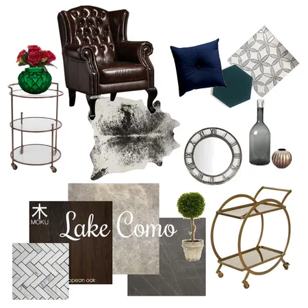 Lake Como Interior Design Mood Board by thebohemianstylist on Style Sourcebook