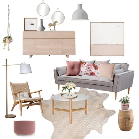 Blush Pony Interior Design Mood Board by Bloom Styling Co on Style Sourcebook