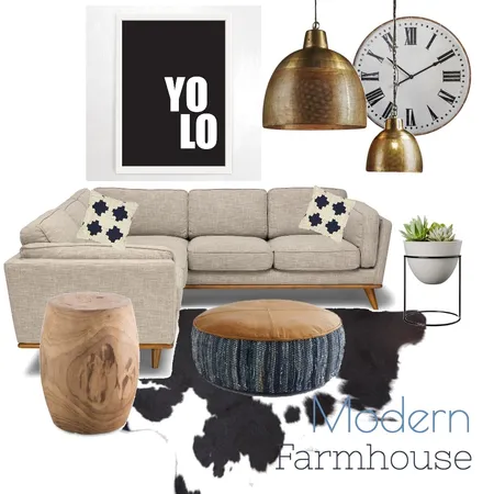 modern farmhouse Interior Design Mood Board by blondehallelujah on Style Sourcebook