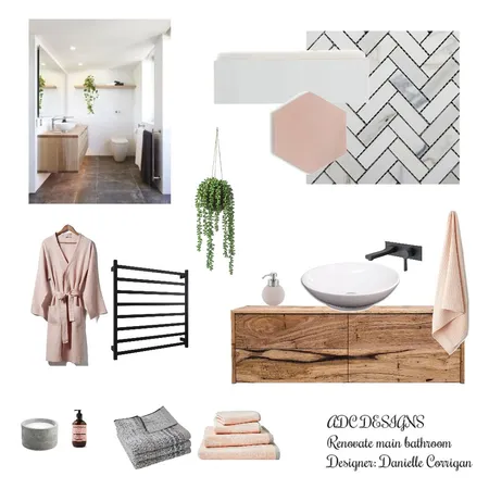 Noa bathroom Interior Design Mood Board by Danielle Corrigan on Style Sourcebook