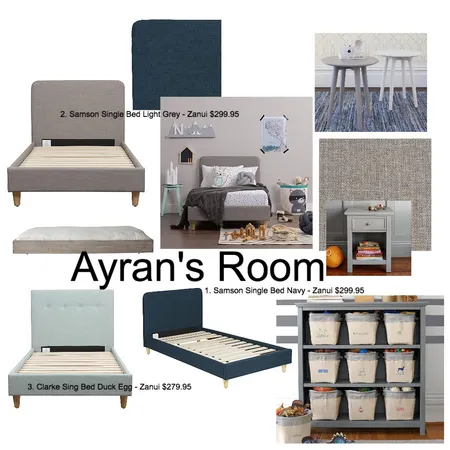 Ayran's Room Interior Design Mood Board by helenjaman on Style Sourcebook