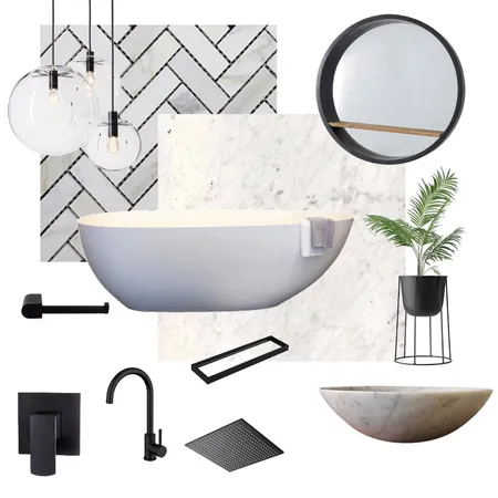bathroom Interior Design Mood Board by cmgouzos on Style Sourcebook