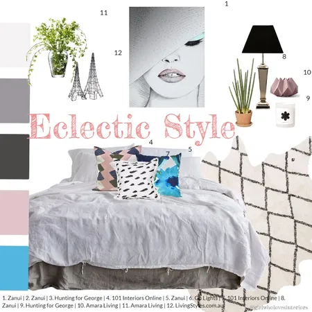 Eclectic Abode Interior Design Mood Board by girlwholovesinteriors on Style Sourcebook