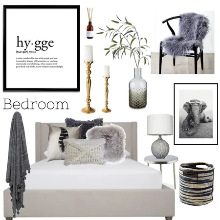Hygge Bedroom Interior Design Mood Board by howsonh on Style Sourcebook