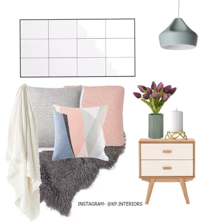 pastel bedroom Interior Design Mood Board by Kirsty on Style Sourcebook