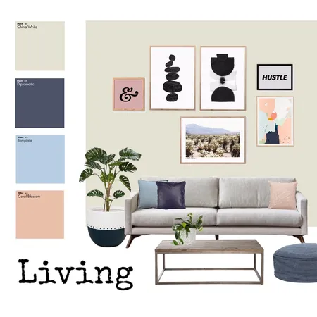 Casual Living Room Interior Design Mood Board by Janine on Style Sourcebook