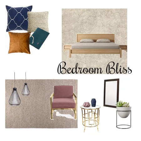 Bedroom Interior Design Mood Board by Lydia Sullivan Interiors on Style Sourcebook