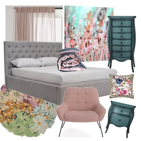 Bedroom Interior Design Mood Board by QuirkyDesign on Style Sourcebook