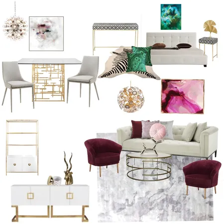 Luxe Living Interior Design Mood Board by lorirose217 on Style Sourcebook