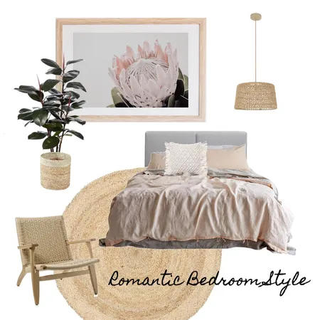 Romantic Bedroom Style Interior Design Mood Board by dearlittlehome on Style Sourcebook