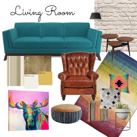 Living Room Interior Design Mood Board by QuirkyDesign on Style Sourcebook