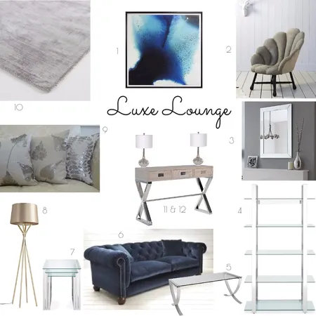 Luxe Lounge Interior Design Mood Board by NatashaLade on Style Sourcebook