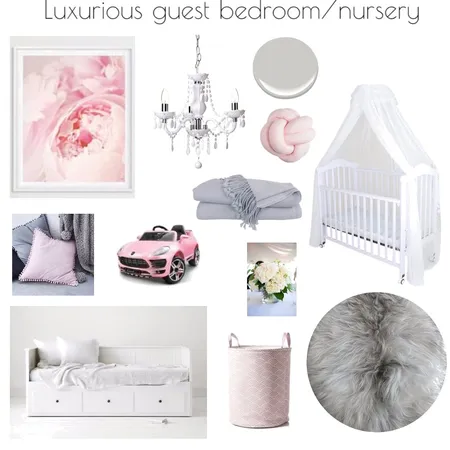 Guest Bedroom/Nursery Interior Design Mood Board by Lindadm on Style Sourcebook