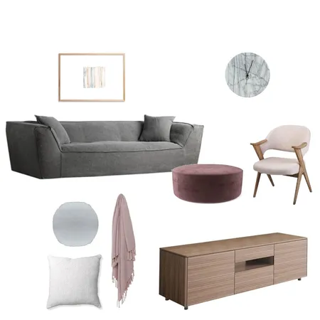 Blush x Grey x Timber Interior Design Mood Board by OurLittleHome on Style Sourcebook